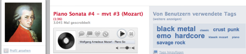 Mozart falsch getagged